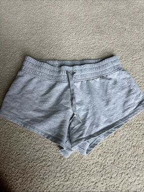 Gray Victoria Sport Women's Lounge Shorts in XS - Casual Drawstring Sweatshorts